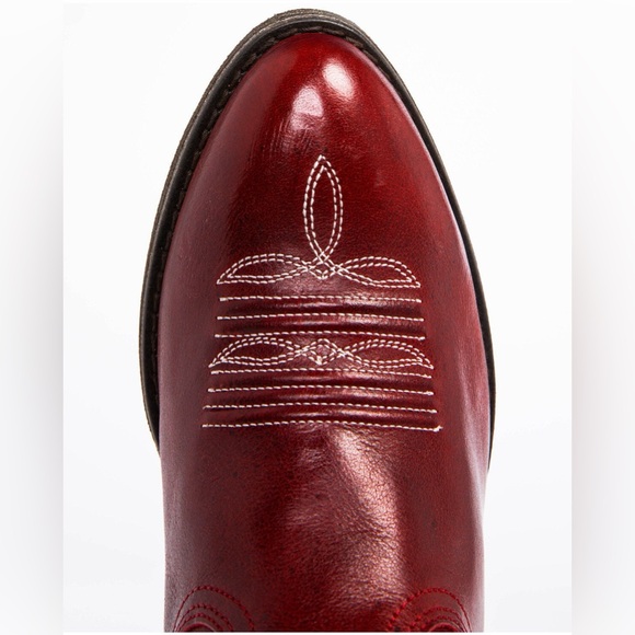 ARIAT DARLIN ROSY RED BOOTS - ROUND TOE 
SIZE 11 B - Picture 4 of 13